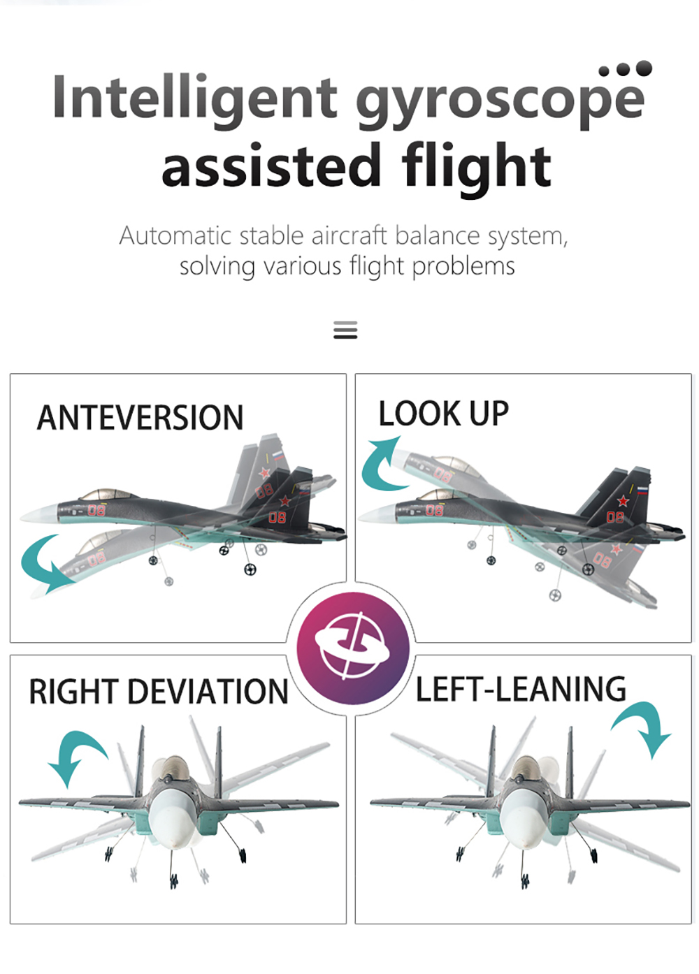 Aktualisierte-Version-des-QF009-SU-35-Fighter-Brushless-Flugzeugs-mit-375mm-Spannweite-24GHz-4CH-3D6-2003882-5